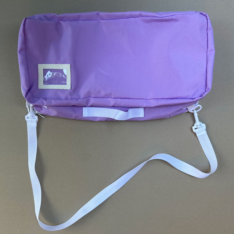 Bolsa de viaje morada